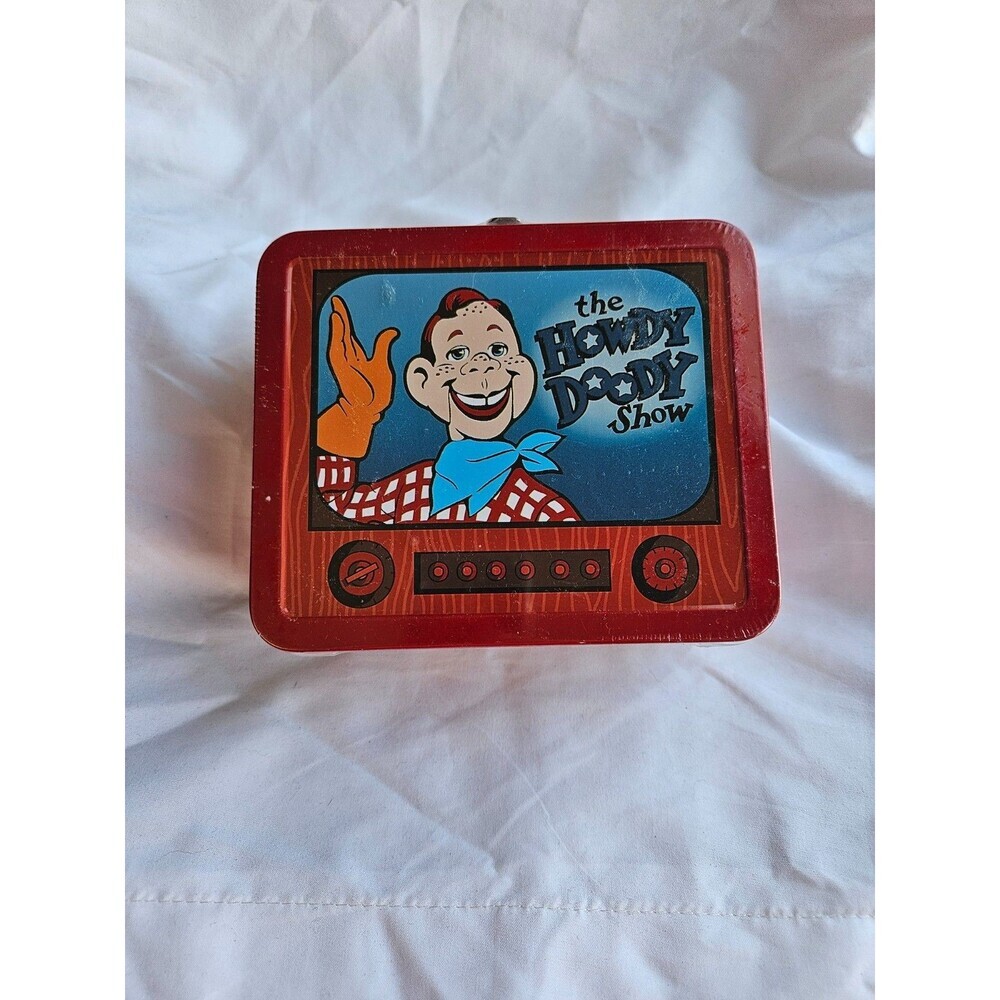 Vintage 1998 Hallmark The Howdy‎ Doody Show Mini Metal Lunchbox